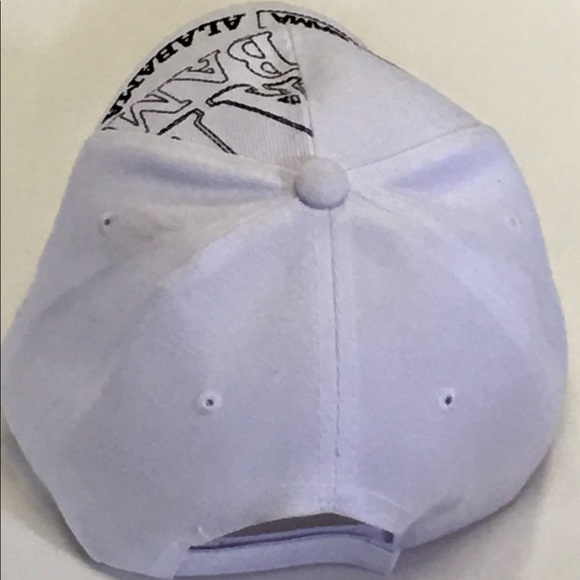 Alabama Football Adjustable Cap Hat White SEC NCAA - Picture 5 of 6